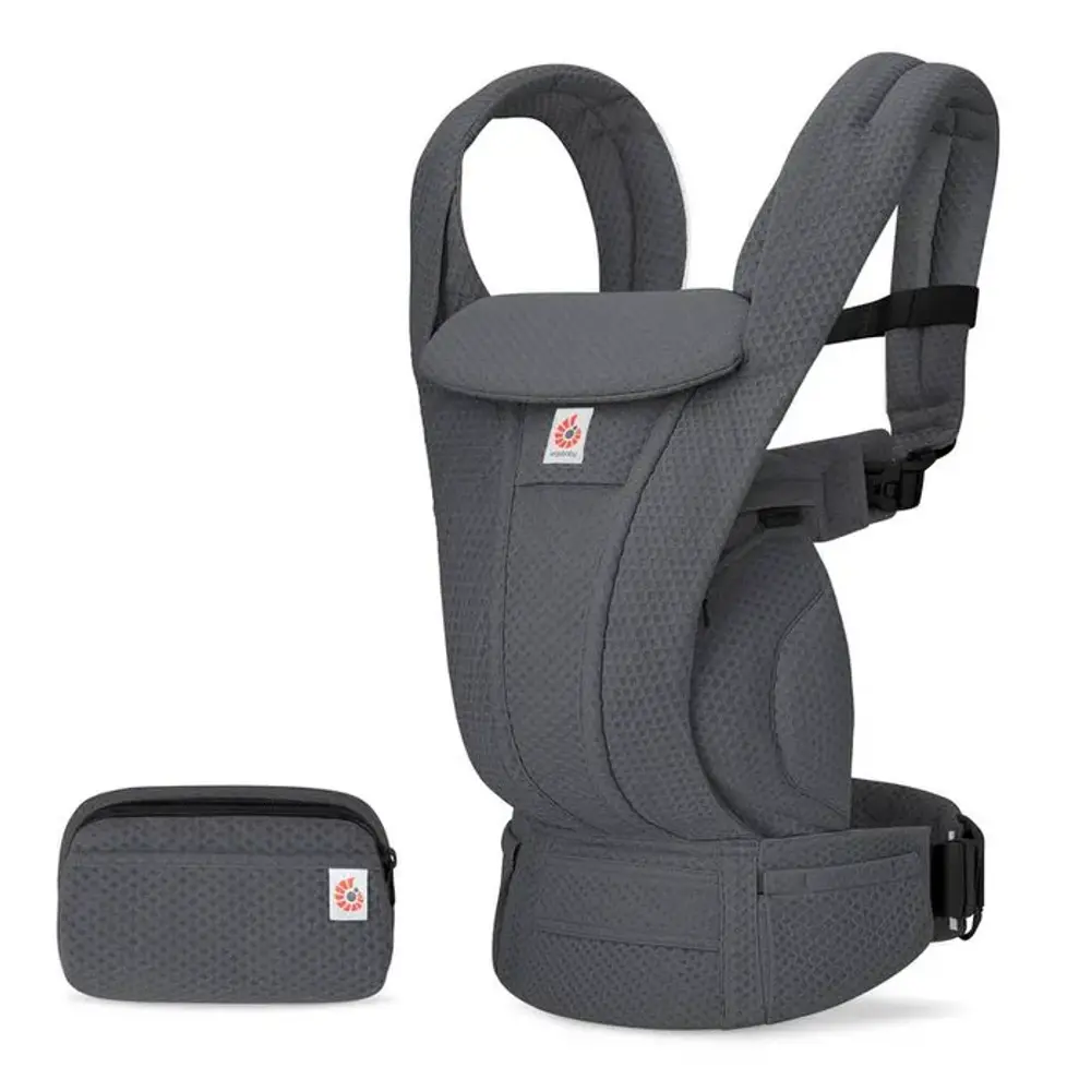 product-Bæresele, Omni  deluxe, Mesh  Graphie Grey