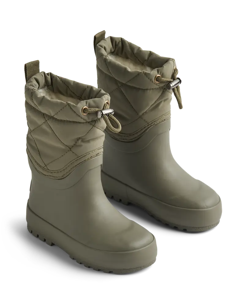 Wheat Termostøvler - Drizzle Snowboot - Dry Leaves