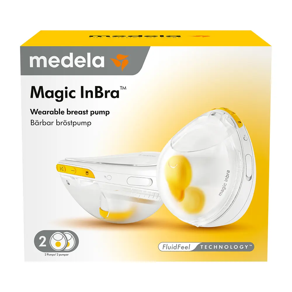Magic InBra bærbar dobbelt elektrisk brystpumpe