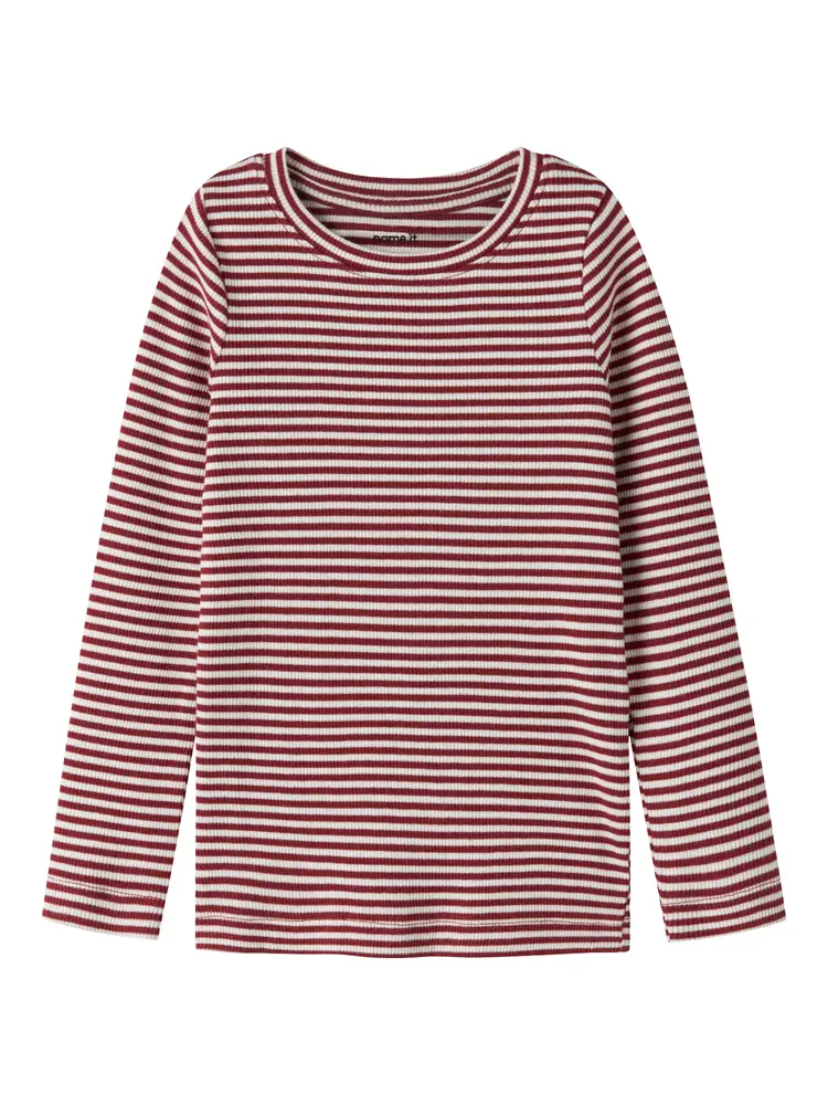 Name It Dab M Bluse - Red Dahlia - 110