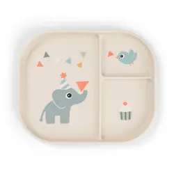 Done by Deer Foodie Ruminddelt Tallerken - Celebration - Sand