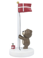 Bordflag, Bamse med mus og gave