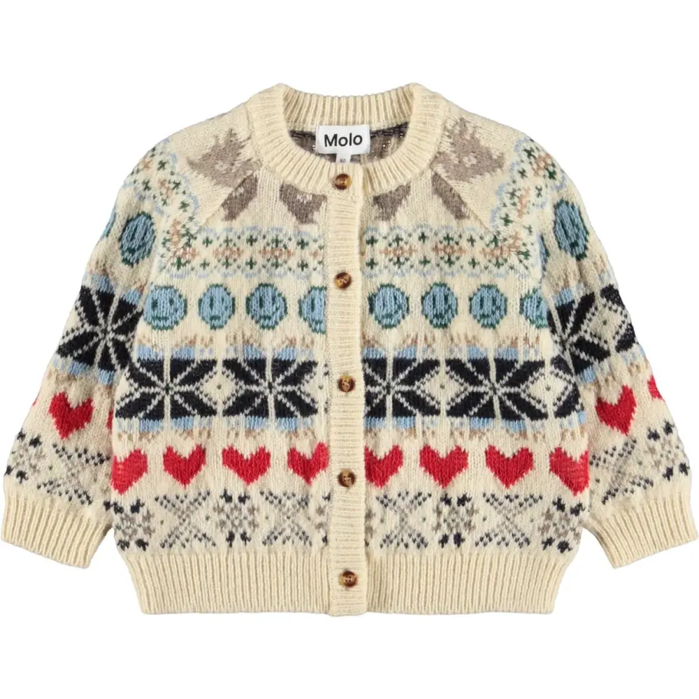 Molo Bobi Cardigan - Polar Knit - 92