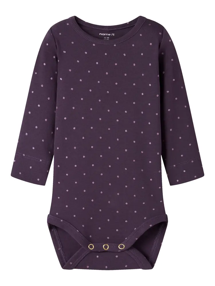 Name It Odele Langærmet Slim Body - Navy Cosmos - 56