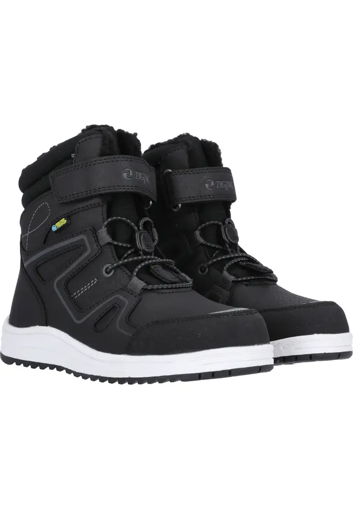Zig Zag Rincet Vinterstøvle WP - Black - 27