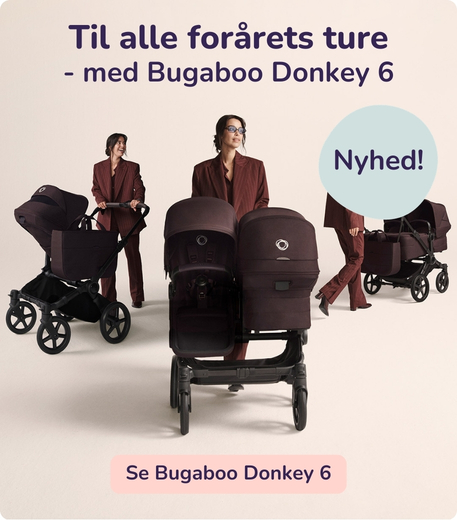 Nyhed! Bugaboo Donkey 6 kombivogn hos BabySam