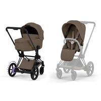 Cybex ePriam Kombivogn - Coco Brown/Matt Black