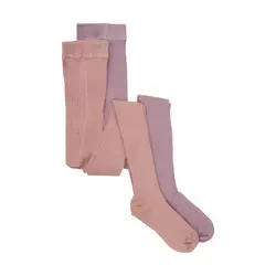 Rib Stømpebukser (2-PACK) - 524 - 116/122