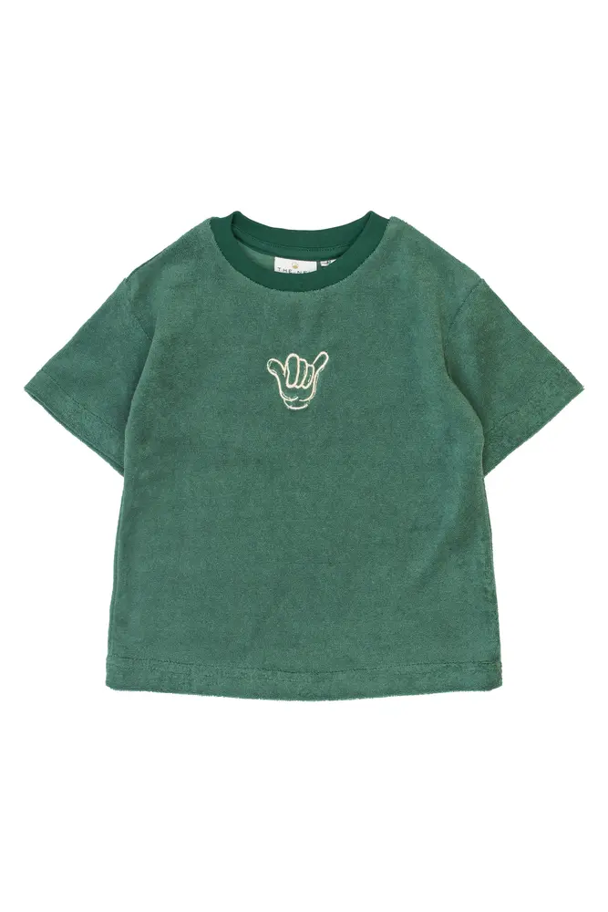 Terry T-Shirt - Posy Green - 86