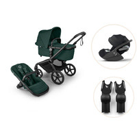 Bugaboo Fox 5 Renew Kombivogn Inkl. Cloud T Autostol Og Adapter - Fern Green/Black