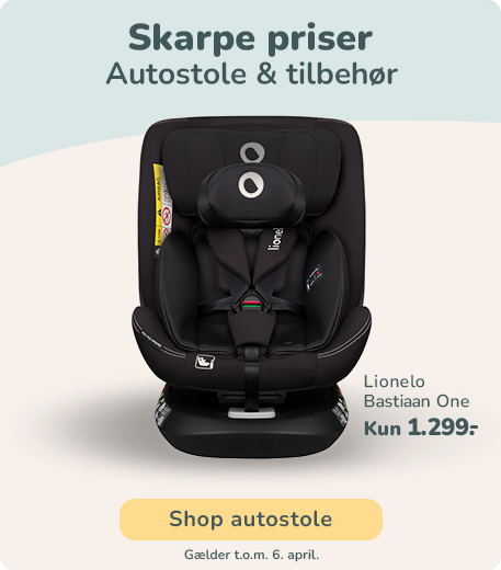 Skarpe priser på autostole & tilbehør