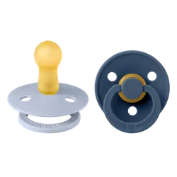 2 pk Colour Latex Size 2 Dusty Blue/Steel Blue billede