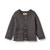 Wheat Gunnar Strik Cardigan - Dark Charcoal