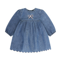 BeKids Kjole - Medium Blue Denim
