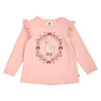 Müsli Heritage Bluse m. Flæser - Blush
