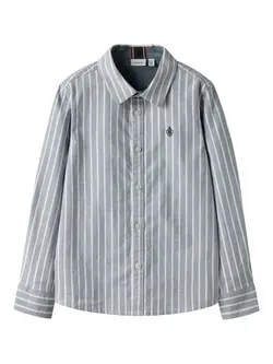 NAME IT Skjorte Rekid Flint Stone Thin Stripe