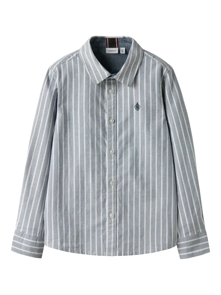NAME IT Skjorte Rekid Flint Stone Thin Stripe