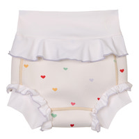 Badeble Neopren - Hearts - Cream