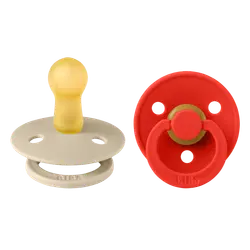 Colour 2 pk Latex str. 2 Vanilla/Candy Apple billede