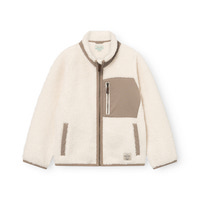 Mini A Ture Matalinur Teddyfleece Jakke - Angora Cream