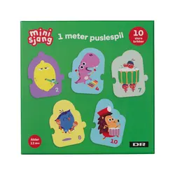 DR 1 Meter Puslespil - Børste - 10 Brikker