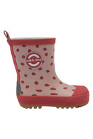 Gummistøvle m. Print - Strawberry AOP