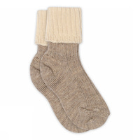 MP Denmark Aries Strømpe - Light Brown Melange