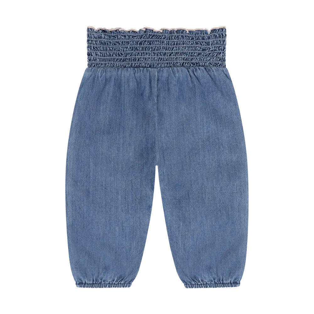 BeKids Bukser - Medium Blue Denim - 100