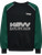 Oversized Crew HSW - Dark Green