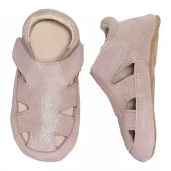 Sandal læder slippers - Rose Grey - 20/21