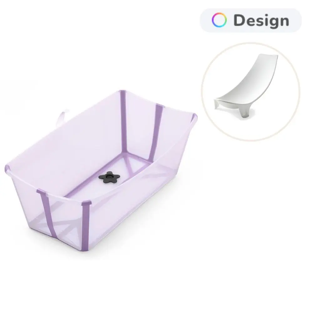 Stokke Flexi Bath XL inkl. Newborn Support - Lavender