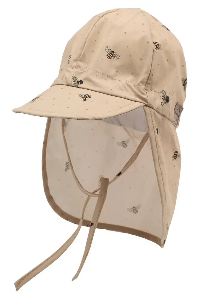 Sommercap m. Skygge - Bumble Bee AOP - 0-6 MDR.
