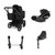 Bugaboo Fox 5 Renew Complete - Black/Heritage Black + Cybex Cloud T + Base T + Adapter