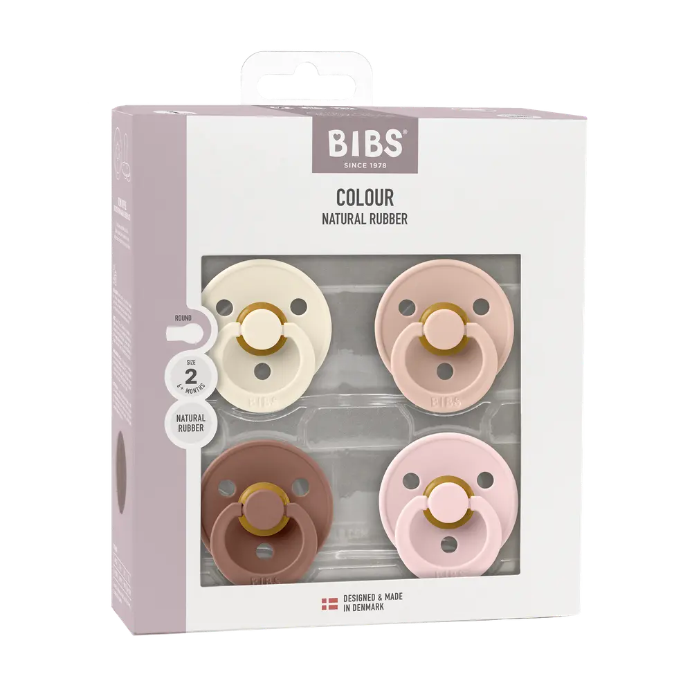 product-Colour 4 pk Latex str. 2 Ivory/Blush/Woodchuck/Blossom