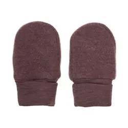 Fixoni Børne Vanter i merinould - Huckleberry Melange - 62/68