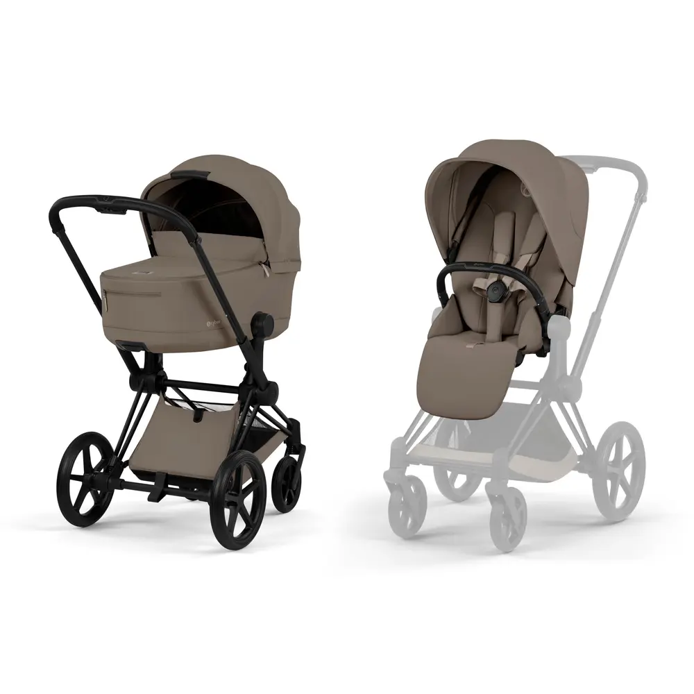 Cybex Priam Kombivogn - Coconut Brown/Black