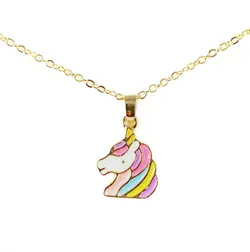 Halskæde Rainbow Unicorn