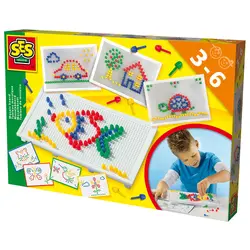 SES Creative Stifter - 100 stk - Mosaik Plade