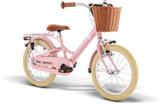 Youke Classic 16,Alu legecykel med kurv retro rose