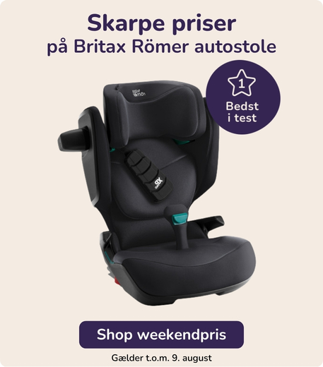 Skarpe priser på Britax Römer autostole