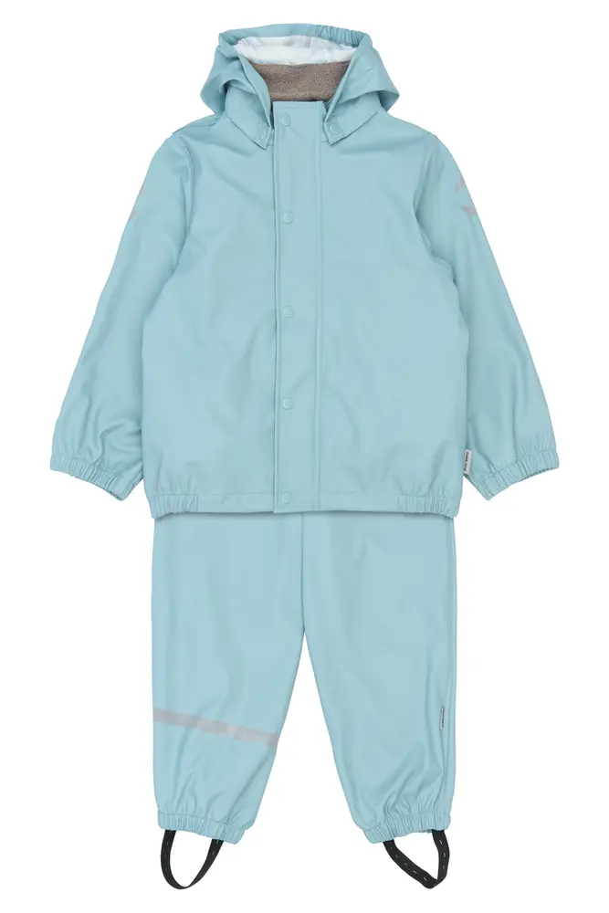 Mikk-Line Regntøj - PU - Recycled - Stone Blue