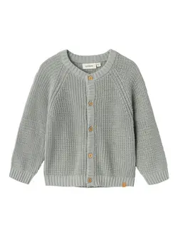 Lil' Atelier Cardigan - Strik - Noos - NmnEmlen - Limestone