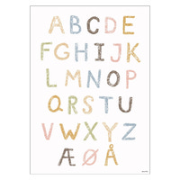 Plakat - ABC Kridt A3