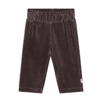 Minymo Velour Bukser - Plum Truffle