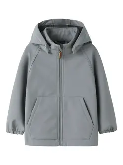 Name It Softshelljakke m. Fleece - Magic - NmmAlfa08 - Light Blu