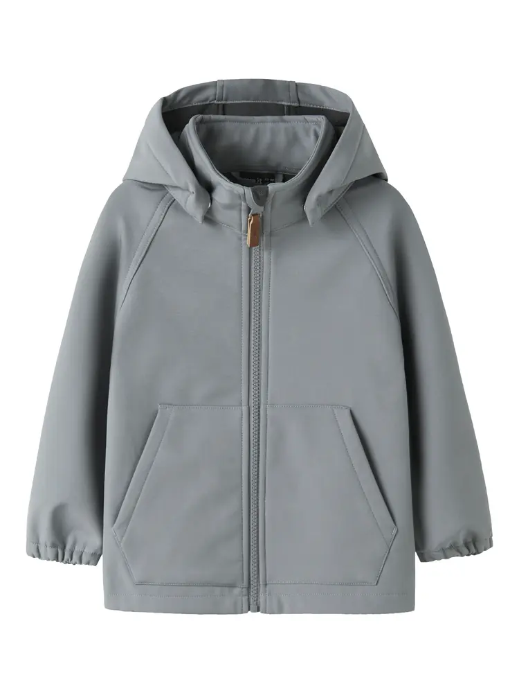 Name It Softshelljakke m. Fleece - Magic - NmmAlfa08 - Light Blu