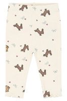 The New Siblings Venna Rib Leggings - Gardenia