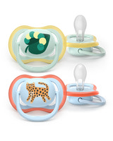 Ultra air soother, 0-6 m, lysegrøn/lyseblå