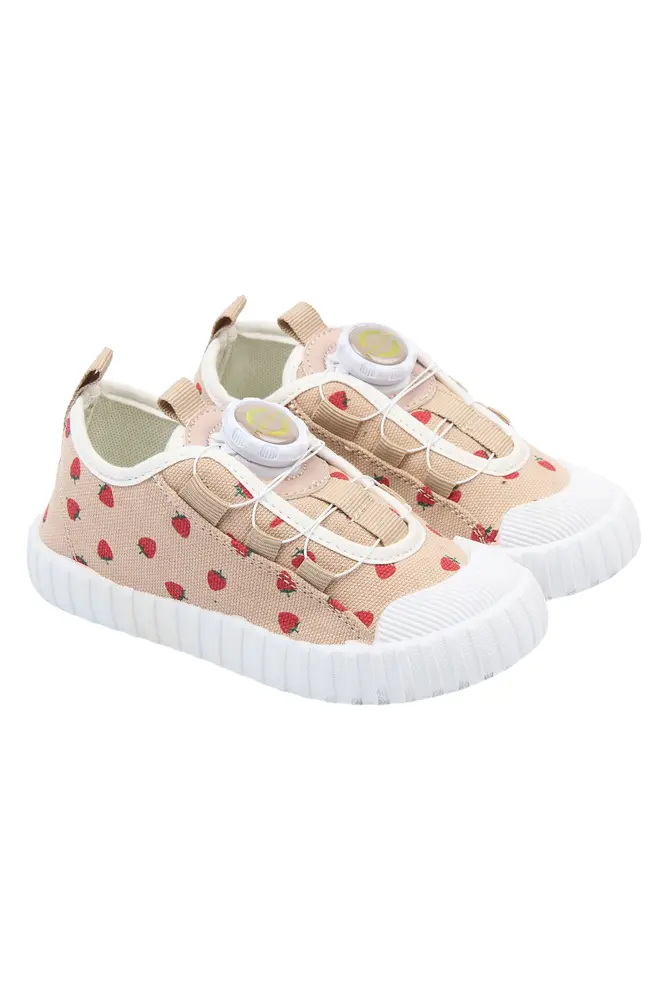 Mikk-Line Canvas Sneakers - Strawberry - 26