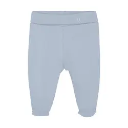 Leggings m. fødder - SOLID - Zen Blue - 38